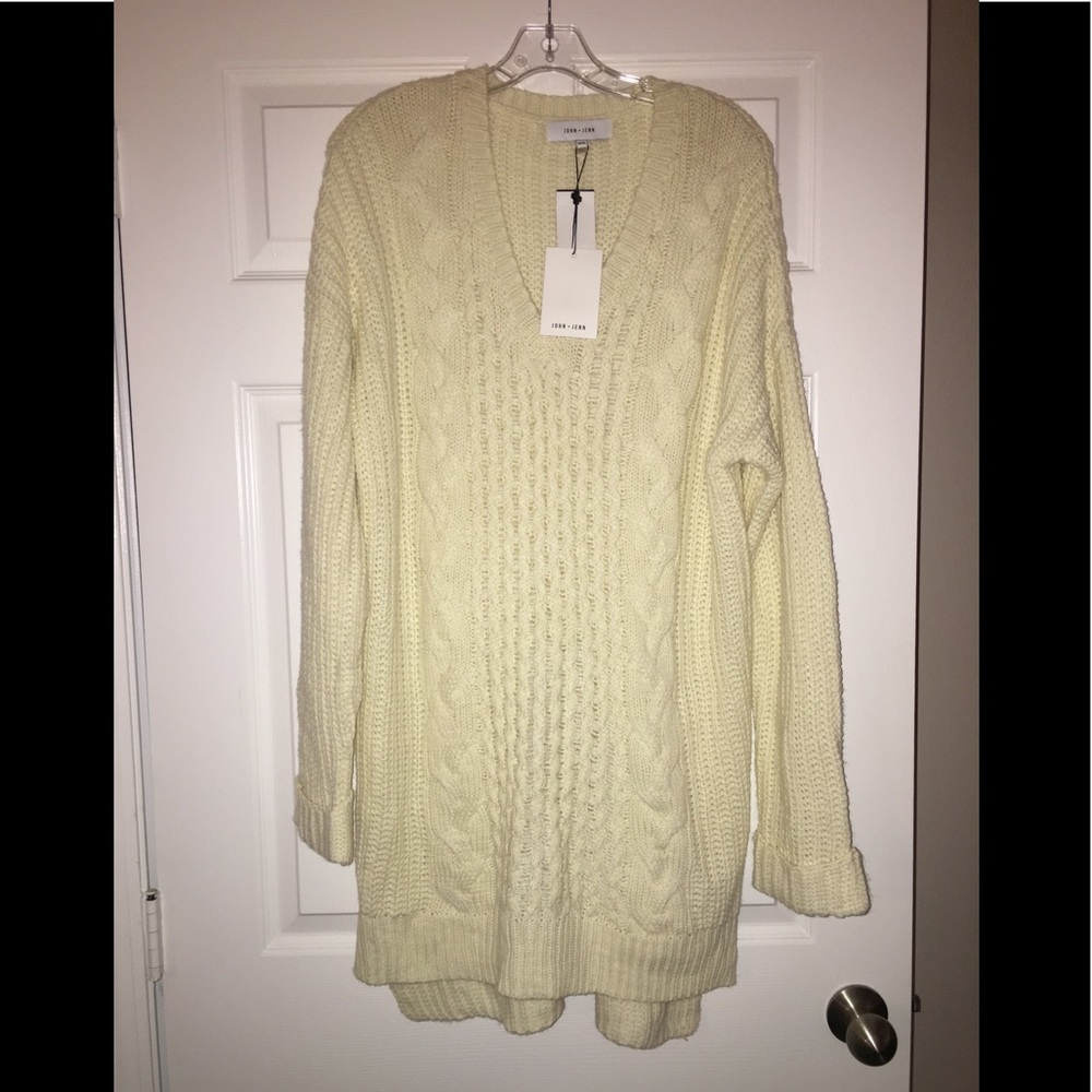John & Jenn Long Oversized Sweater NWT